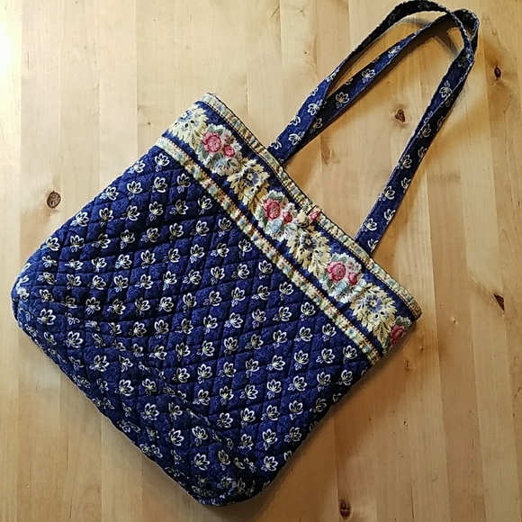 Vera Bradley Handbags - Vera Bradley Maison Blue Hampton Tote bag